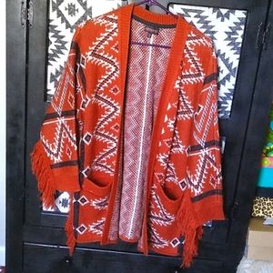 Boho Aztec Cardigan